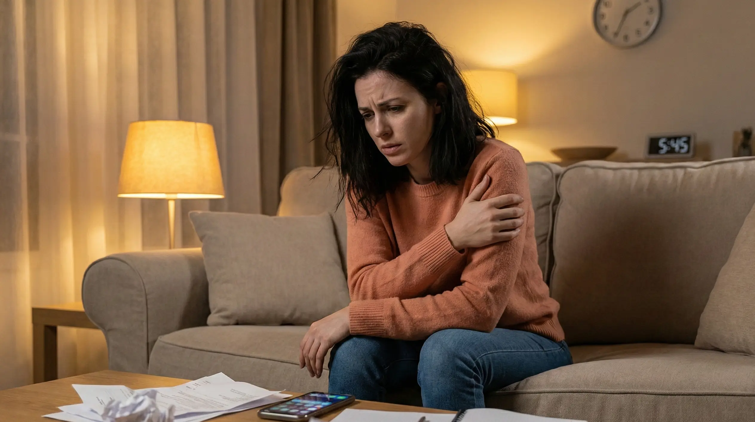 douleur bras gauche stress