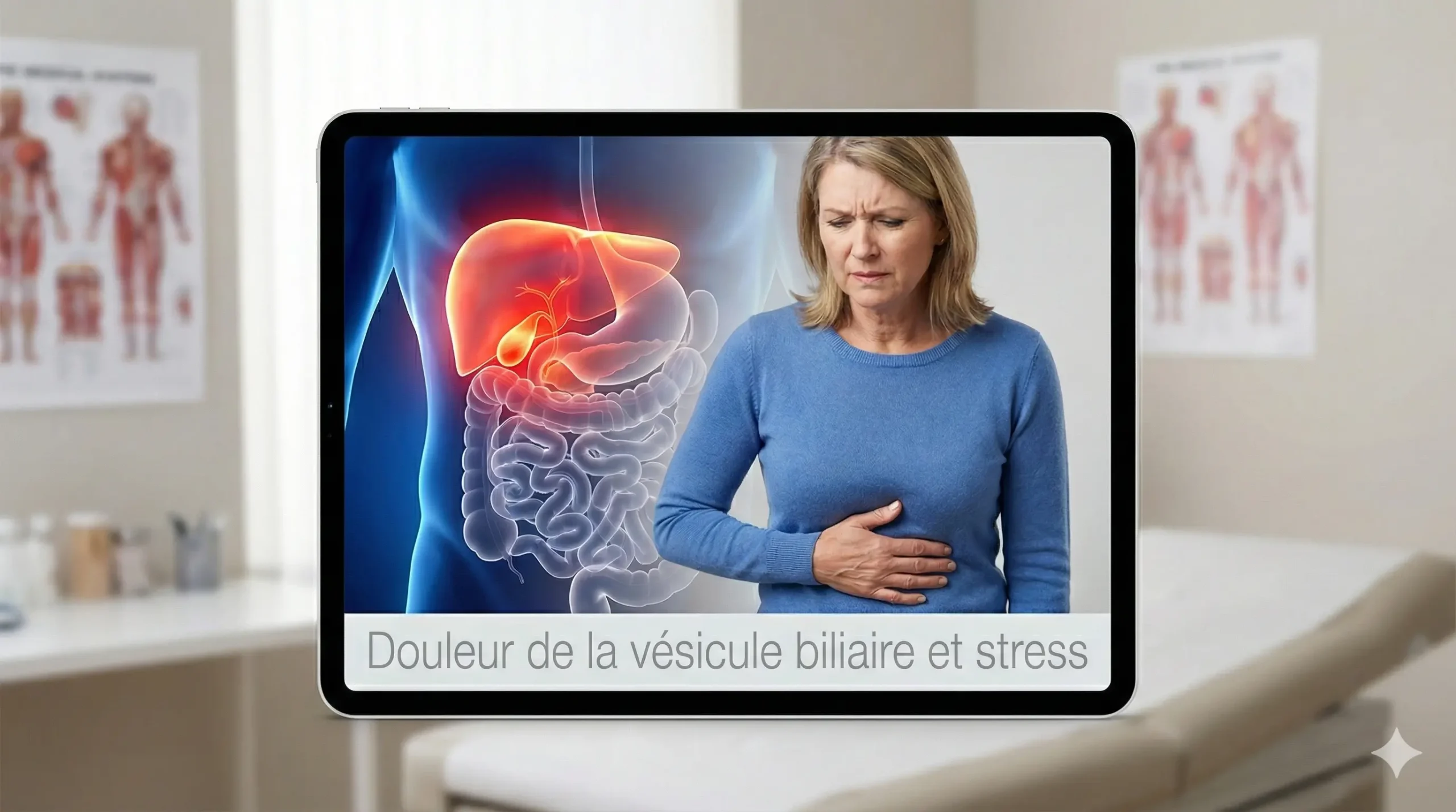 douleur vésicule biliaire stress