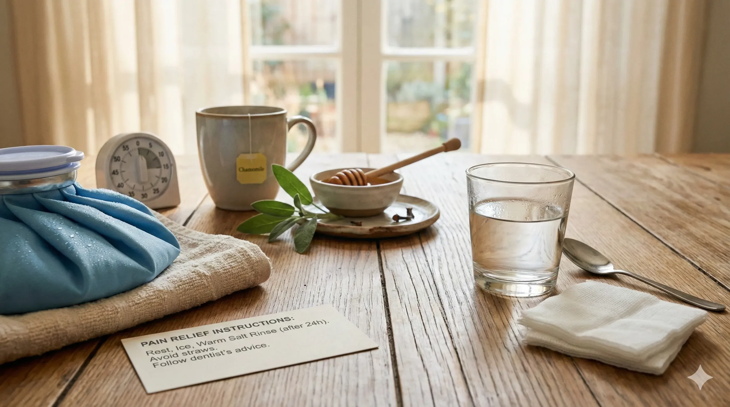 remede de grand mere apres extraction dent