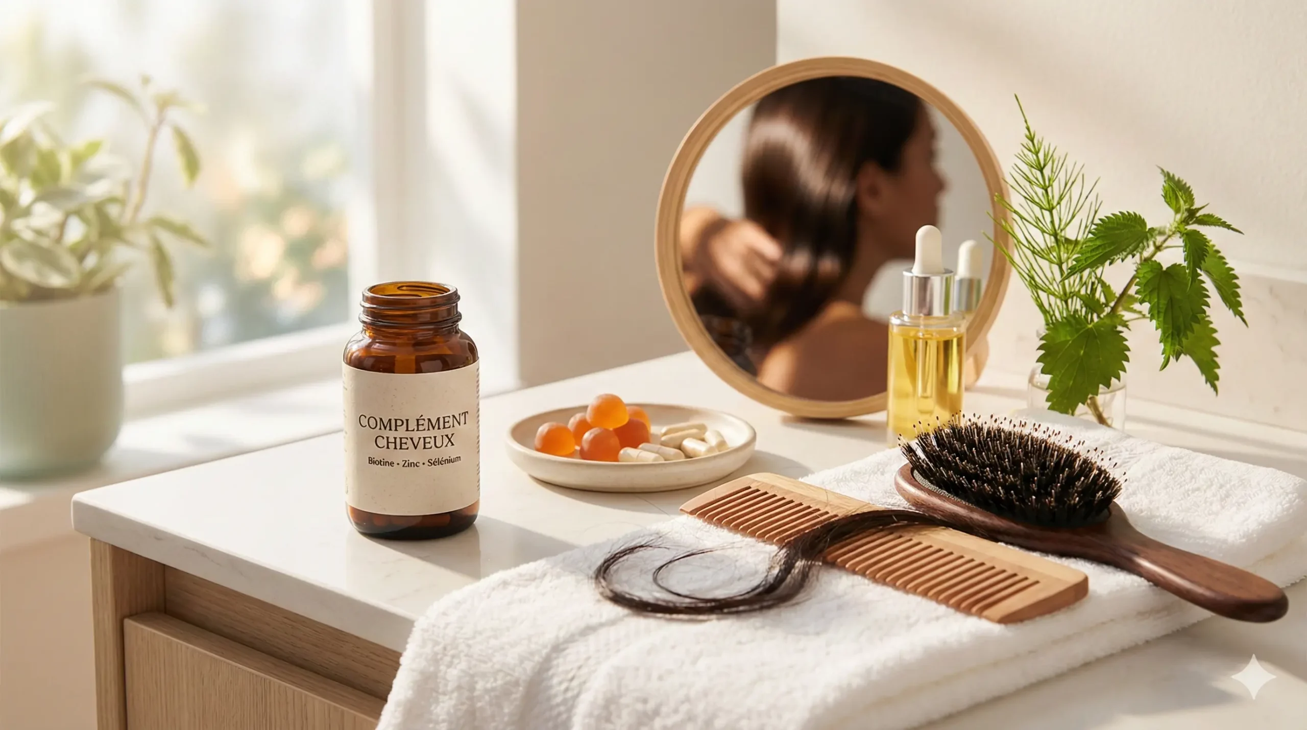 meilleur complément alimentaire cheveux